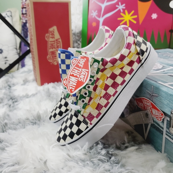 Vans Old Skool Glitter Check - Picture 2 of 15